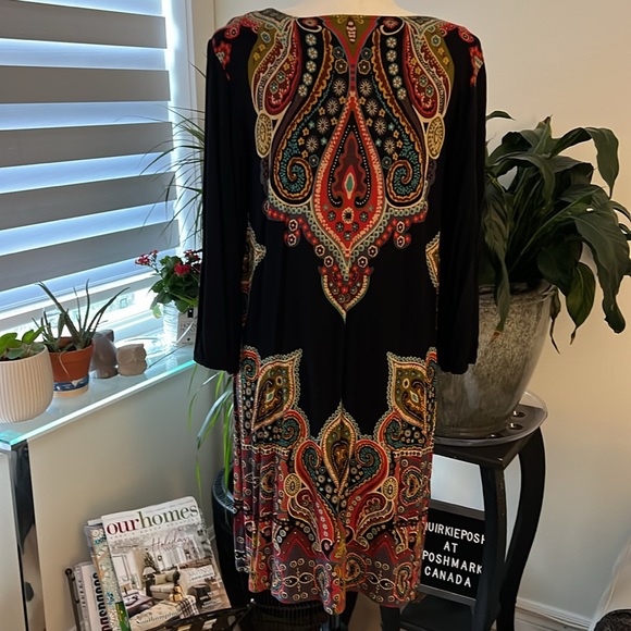 🚨LAST CALL🚨cha cha vente Women’s XL Dress/Tunic Excellent Condition - Picture 3 of 7